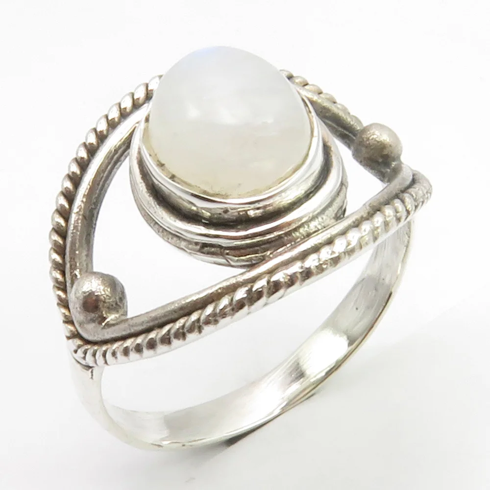 

Semi-precious Stone Ring Size 10.25 0.