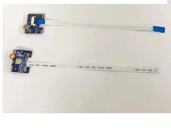 

New ON Off Switch Button Board W/Cable for HP ProBook 450 G2 Series Power Button board With Cable 435MMC32L01 LS-B181P