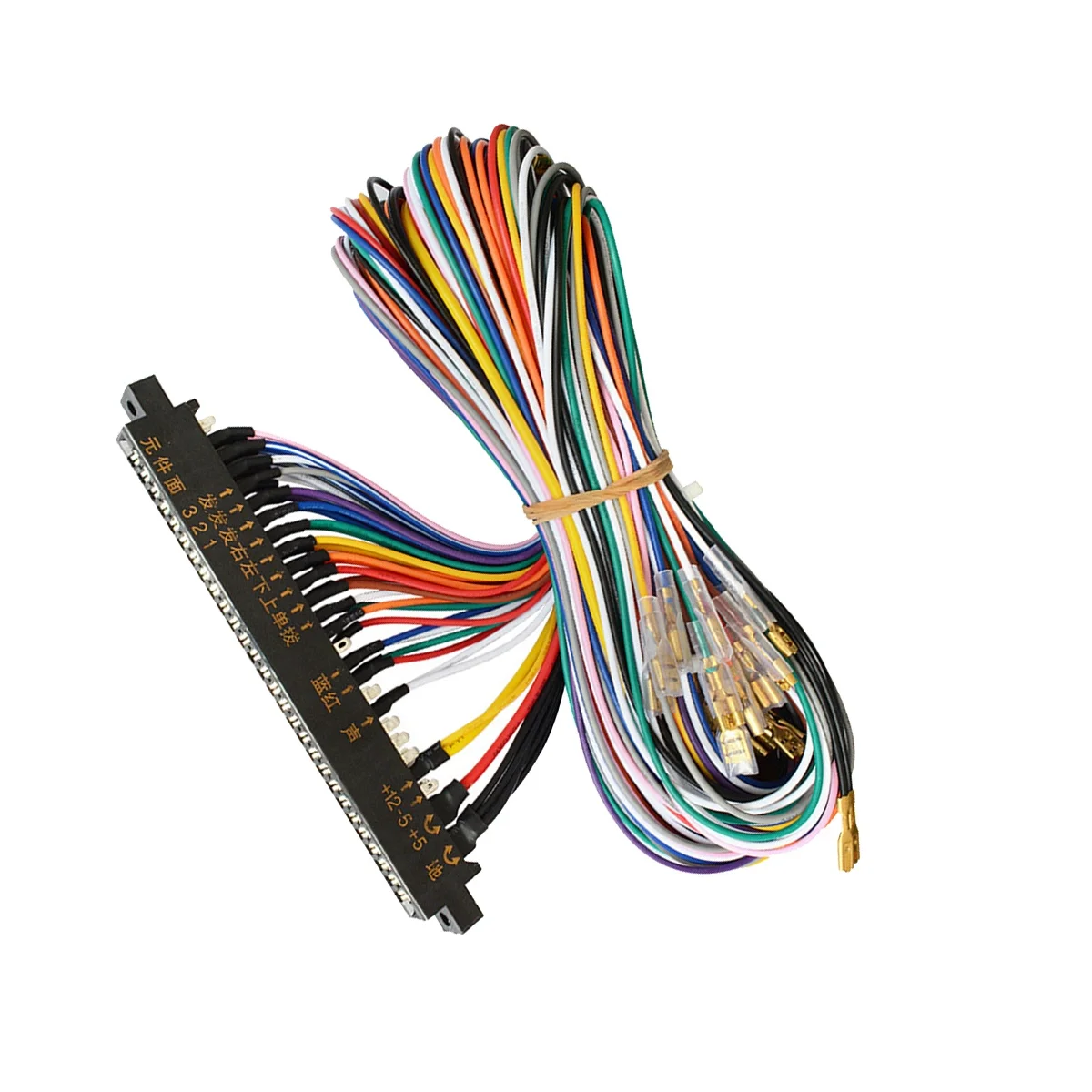 

Jamma 28 Pin Cable Harness Joystick Button Connector for Video Game Box Game(4.8Pin)