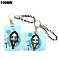 coraline horror characters art cartoon anime fashion lanyards bus id name work card holder accessories decorations kids gifts