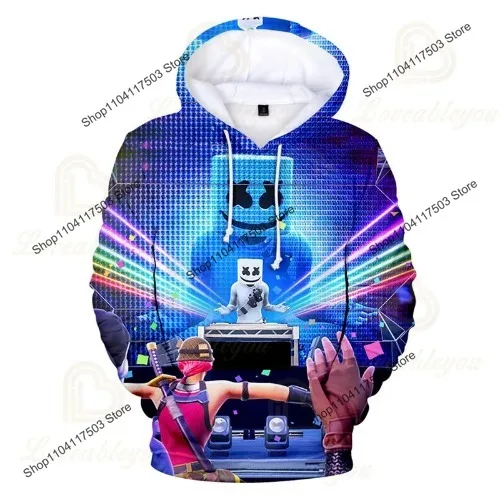 Толстовки с 3D принтом для детей от 3 до 14 лет