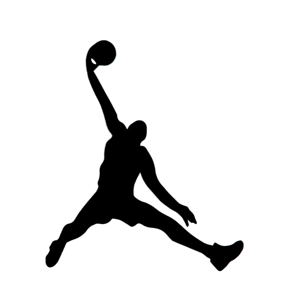 

Funny Jump Up The Basketball Men Car Sticker Interesting Car Styling Vinyl Decals Windshield Body Bumper Sticker Car Accessories