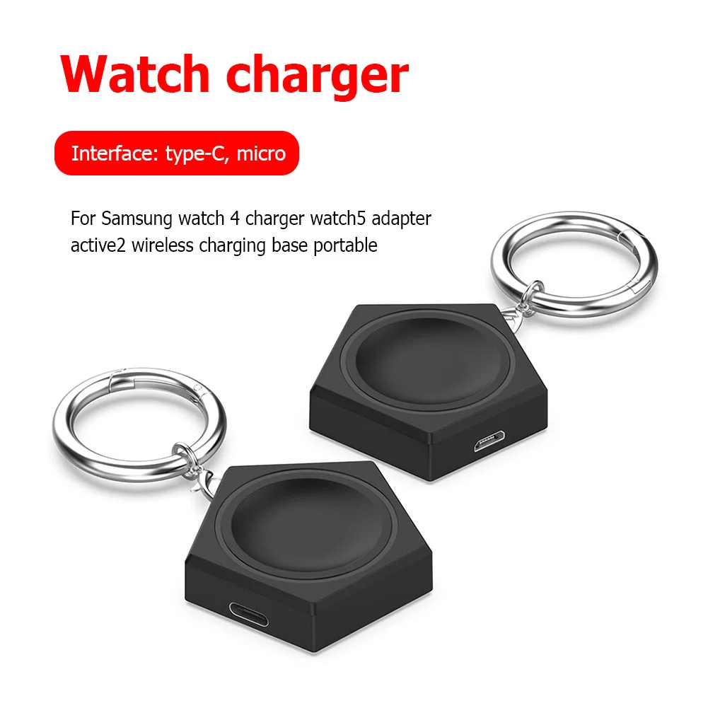 

Портативное беспроводное зарядное устройство с USB-кабелем для Huawei Watch GT/GT2, док-станция для умных часов, магнитное зарядное устройство для ...