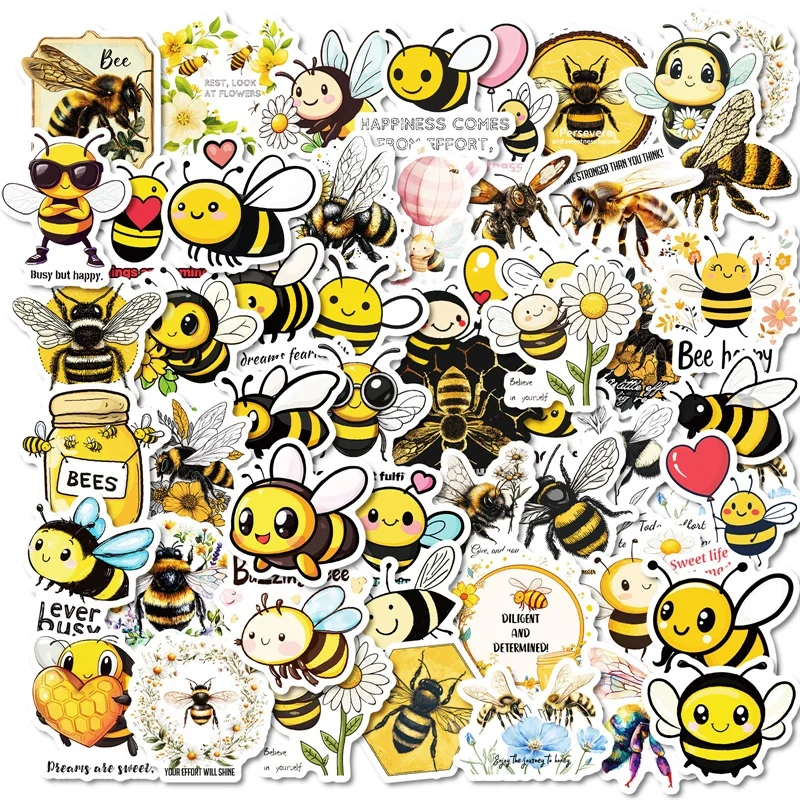 

Kawaii мультфильм пчела ПВХ стикеры