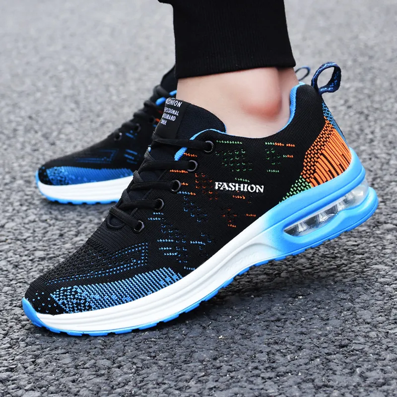 Cheap Fashion Mens Running Shoes Light Air Sneakers Breathable Mesh Men Sneakers Comfort Mens Trainers Shoes Athletic Footwear