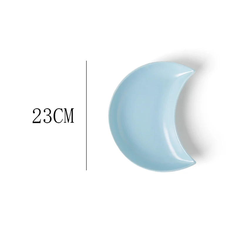 Керамические блюда Moon буфетные красивые тарелки конфеты искусственная чаша
