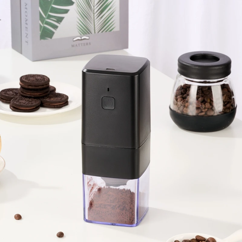 

Портативная электрическая кофемолка Eco coffee, элегантная маленькая кофемолка с USB зарядкой, Новое поступление 2022