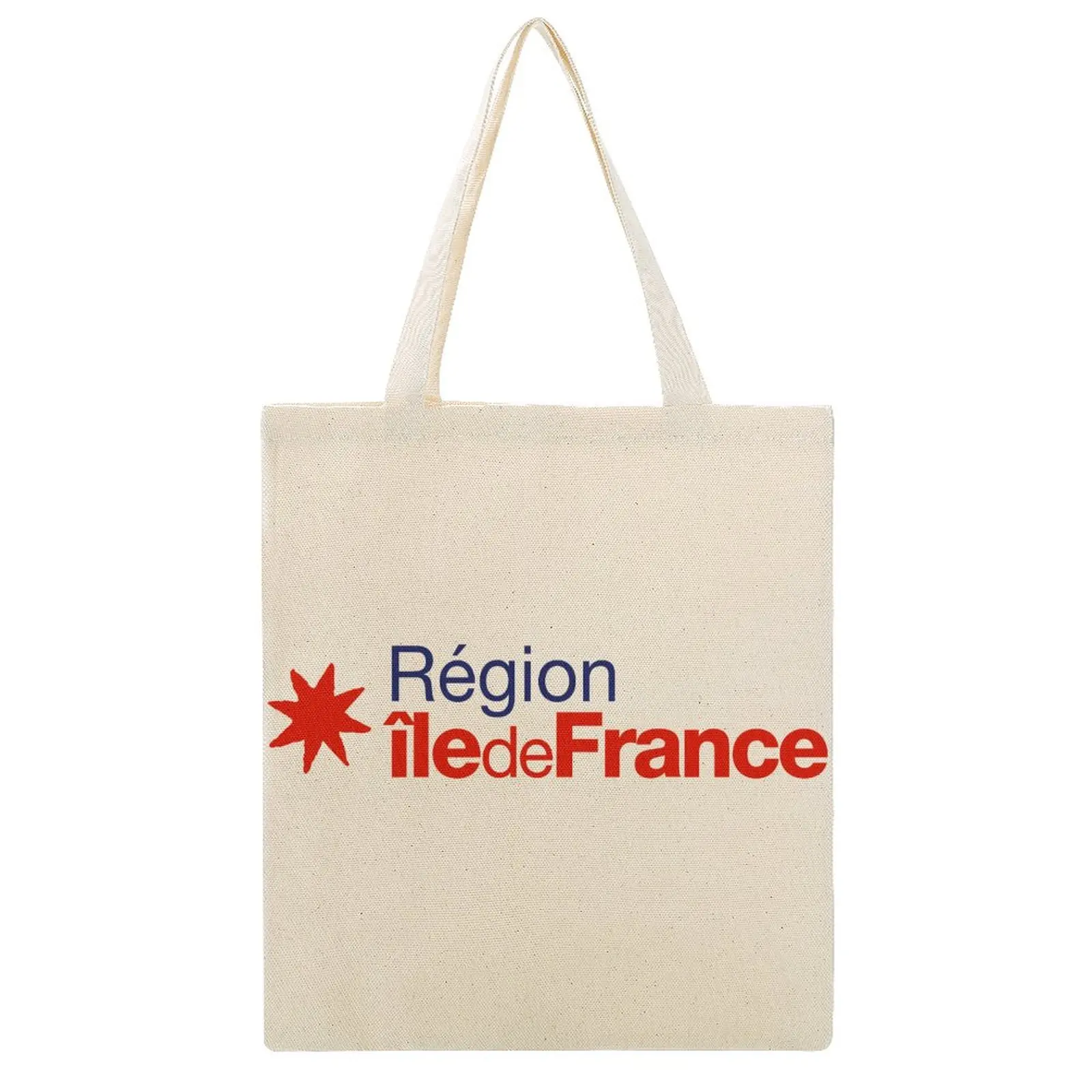 

Холщовая Сумка-тоут с флагом Регионального совета Иль-де-Франции, двойная Классическая Холщовая Сумка, Крутое одеяло, рулонные тоуты высшего качества
