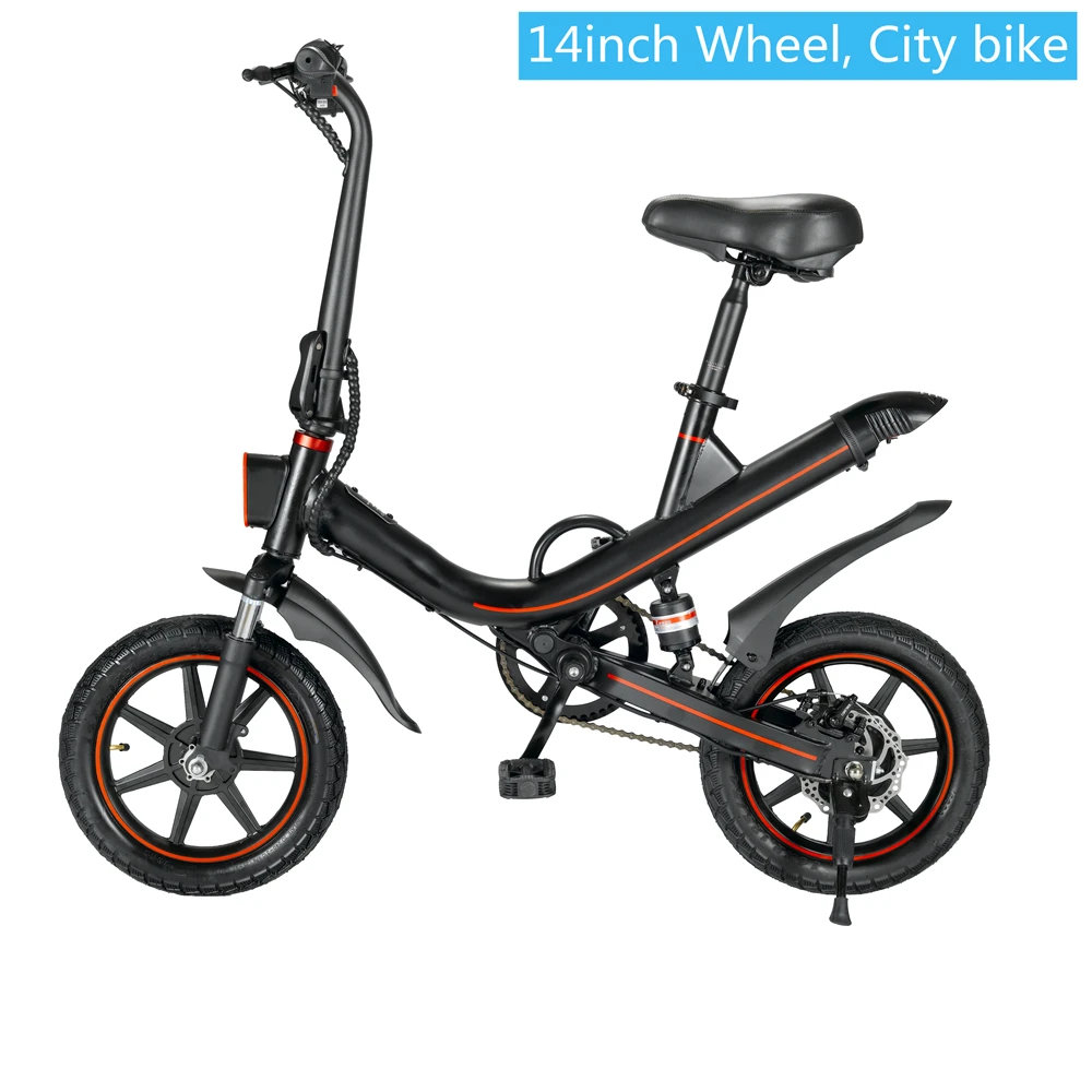 

CAMORO EU Warehouse V1 Fashion Design 350W 36V E bicycle Novel Portable Foldable Folding Pedal Ebike Electric Bike