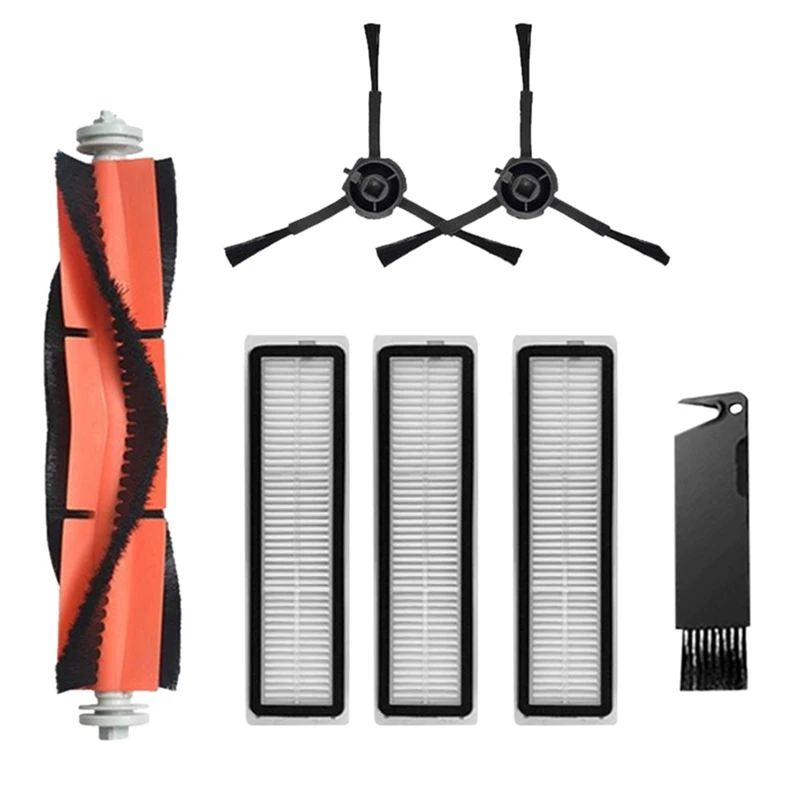 

7 шт., сменные детали для основной щетки Dearme L10PRO D9, Аксессуары для пылесосов