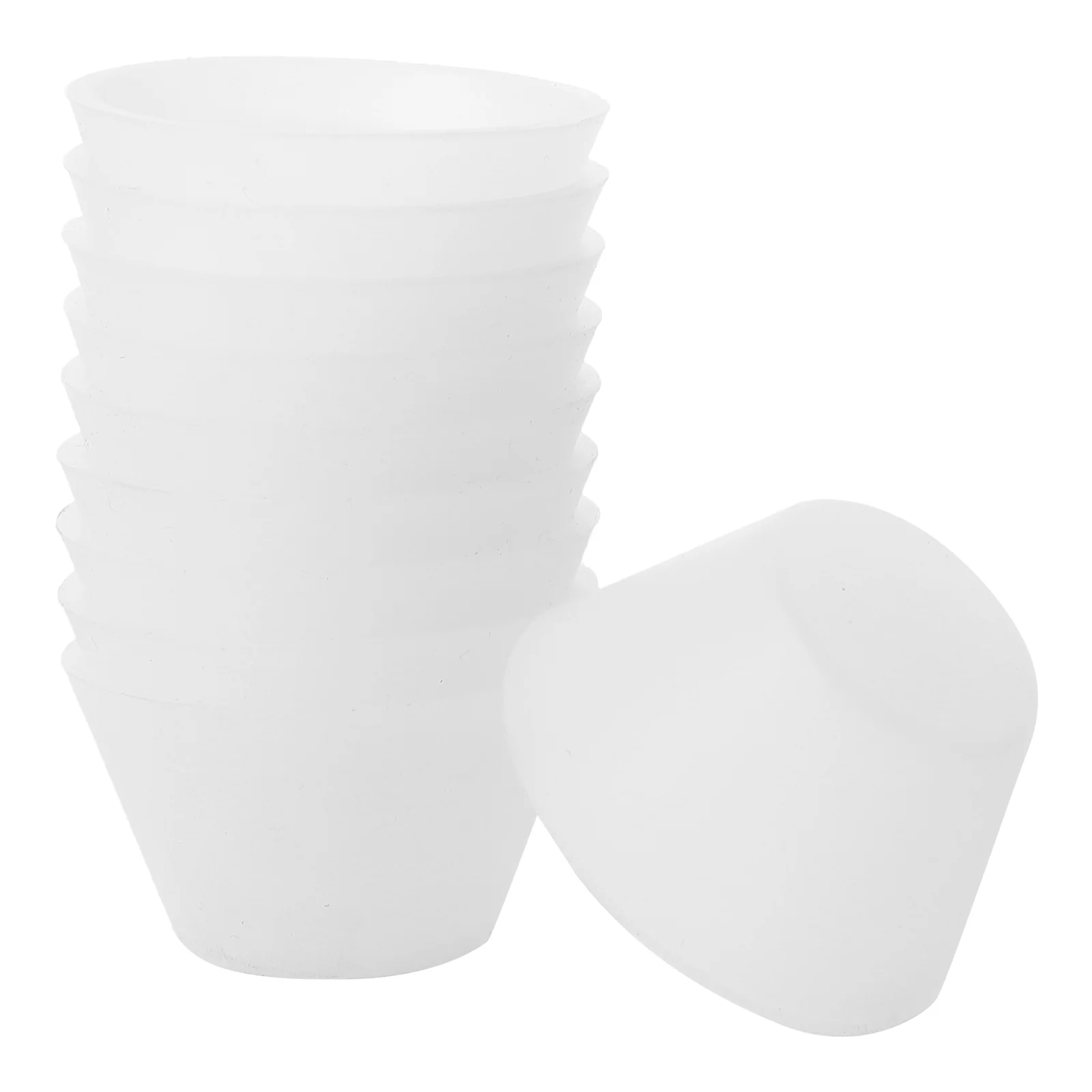 

10 Pcs Glue Cup Silicone Measuring Mixing Cups Accessories Epoxy Making Fittings DIY Accessory Silica Gel Parts