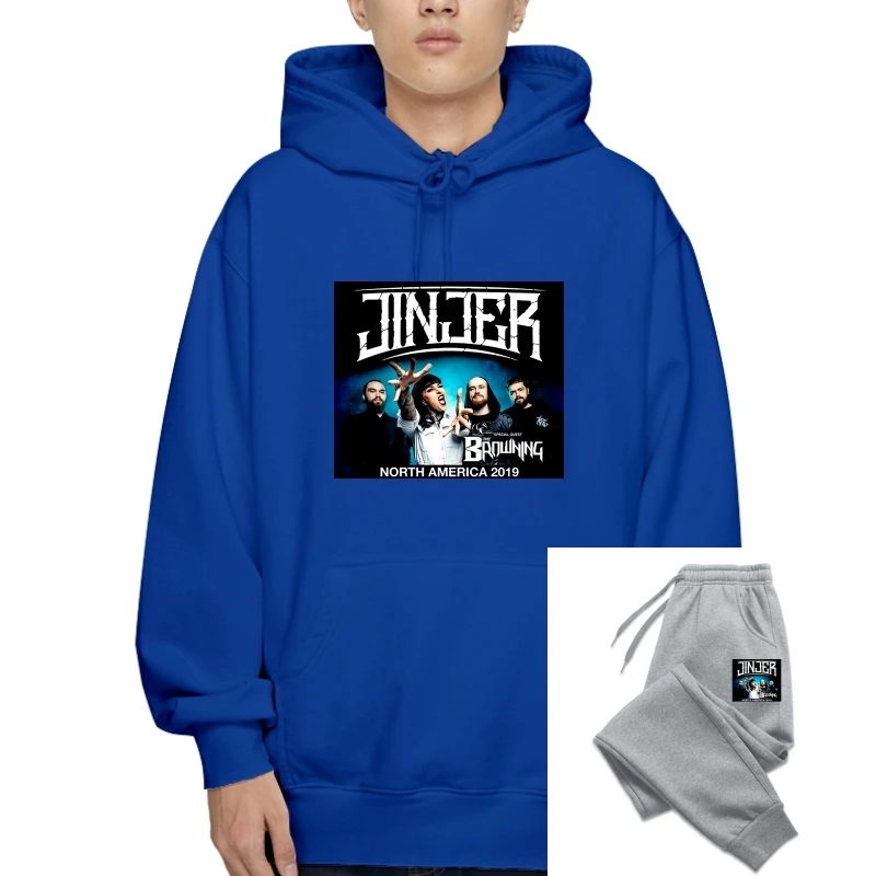 

Свитшот с капюшоном jinjer north american tour 2019