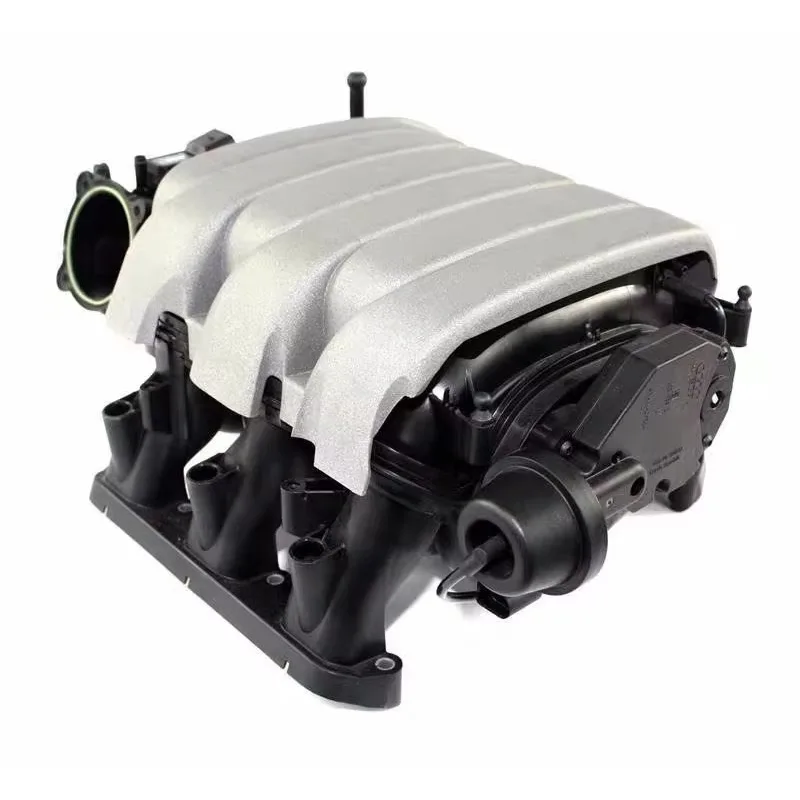 Фото Комплект впускного коллектора и клапана для двигателей Audi A6L C6 C7 A7 2.4 2.8 (номера деталей: 06E133201, 06E133210K) №3