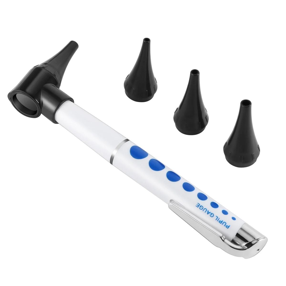

healifty LED Medical Diagnostic Otoscope Magnifying Lens Clinical Flashlight Set without