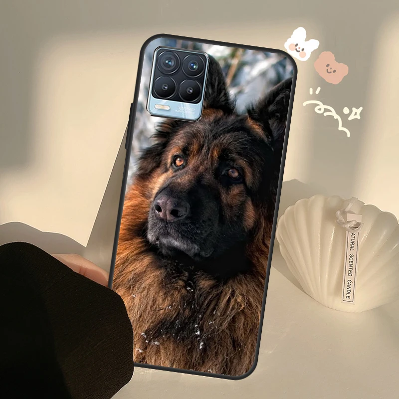 Чехол для немецкой овчарки OnePlus 10 Pro 9 8T Nord2 9R чехол Realme GT 2 7 8 Neo2 9i 8i C21