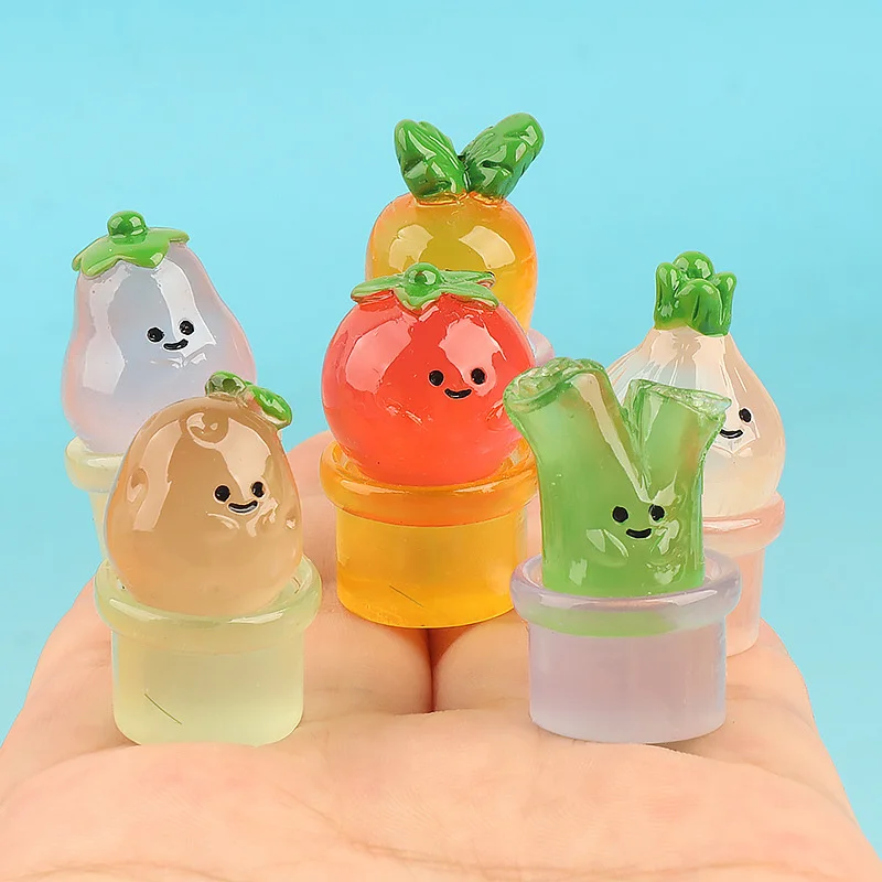 Серебристый мох овощи растение в горшках пейзаж миниатюрные фигурки орнамент