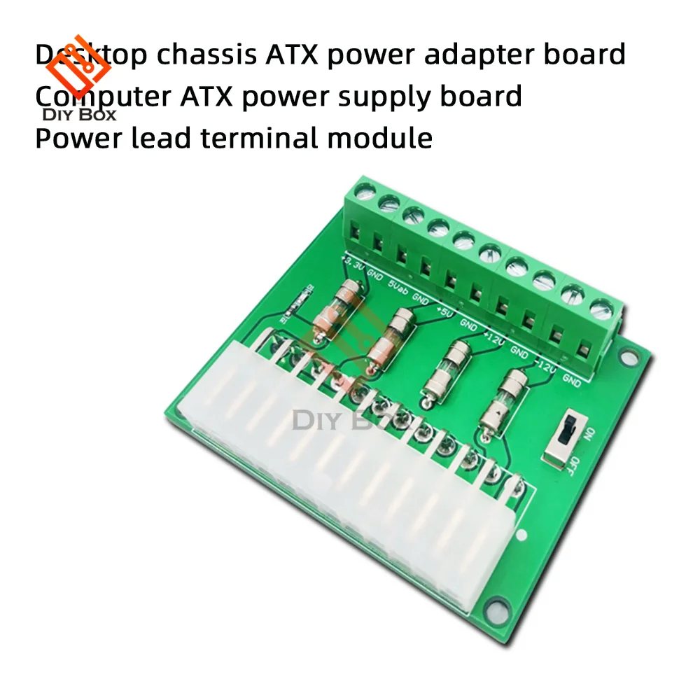 

Desktop Chassis ATX Power Adapter Board Computer ATX Power Take Power Board Power Outlet Wiring Module