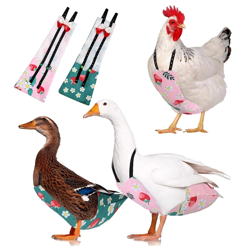 

Adjustable Duck Diapers Chicken Diaper Poultry Clothes Washable Suitable for Holiday Birthday Celebration Party Gift Y5GB