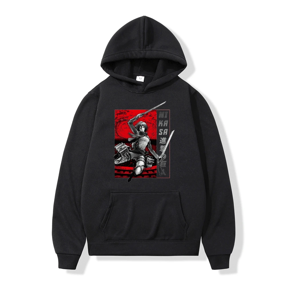

Japanese Anime Attack on Titan Hoodie Men Women 2022 Spring Fashion Homme Fleece Hoodies Printed Male Streetwear Sweatshirt Tops
