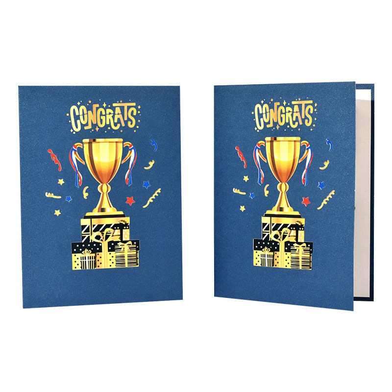 

Congratulation Card Perfect for Housewarming Graduation Engagement 3D High School Graduate Congrats Greeting Cards