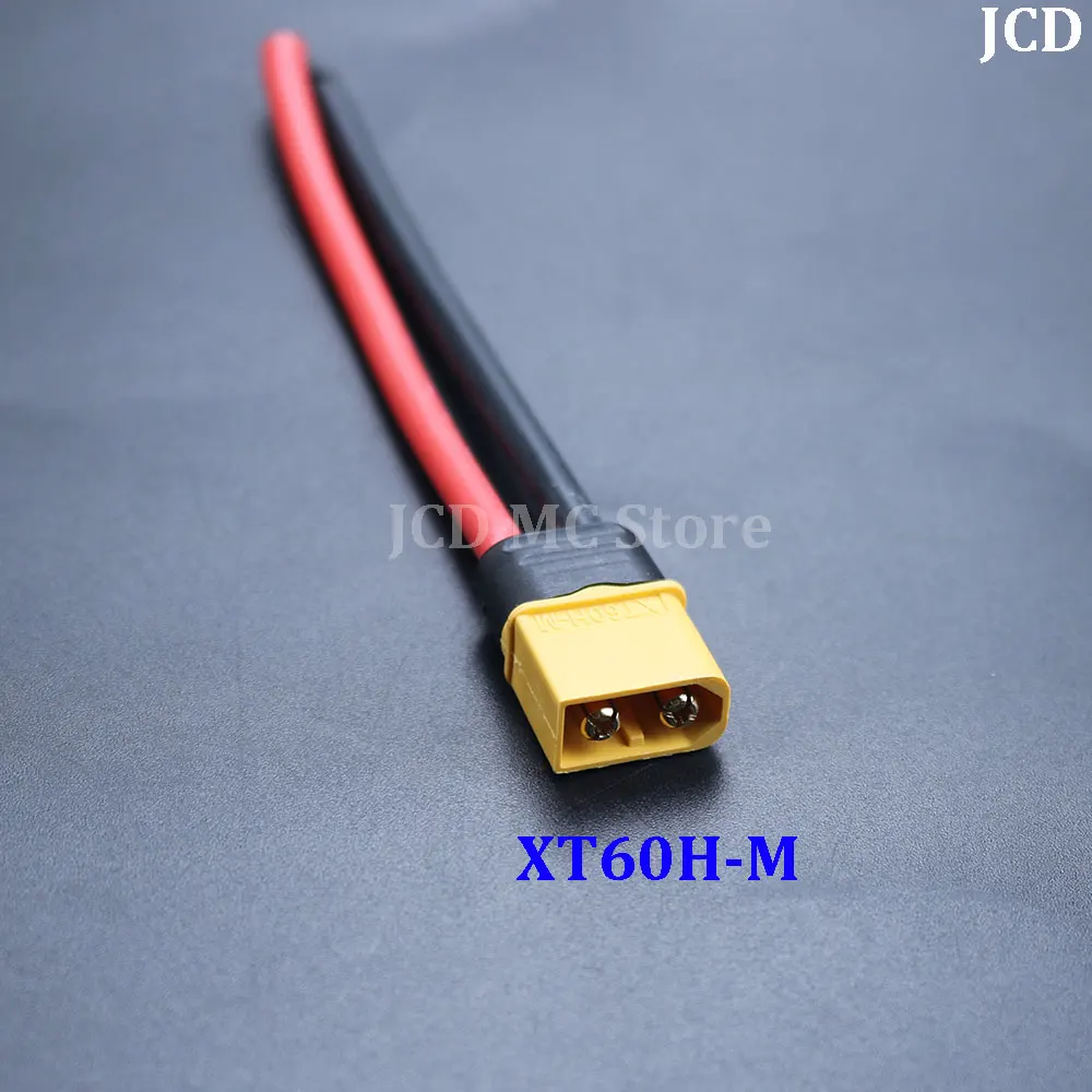 Фото Кабель-удлинитель XT60H 12AWG с силиконовой изоляцией для RC LiPo аккумуляторов/дронов, набор разъемов XT60 (папа-мама) №4