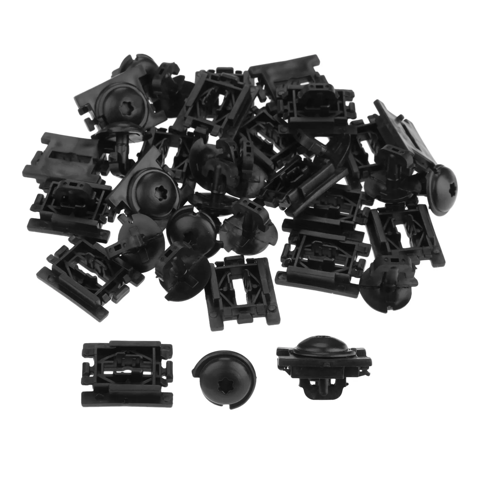 

20Pcs Auto Mudguard Lining Nylon Fasteners K91 Car Fender Fixing Clips Clamps Set Fit For Peugeot 307 Citroen C4 C-TRIOMPHE