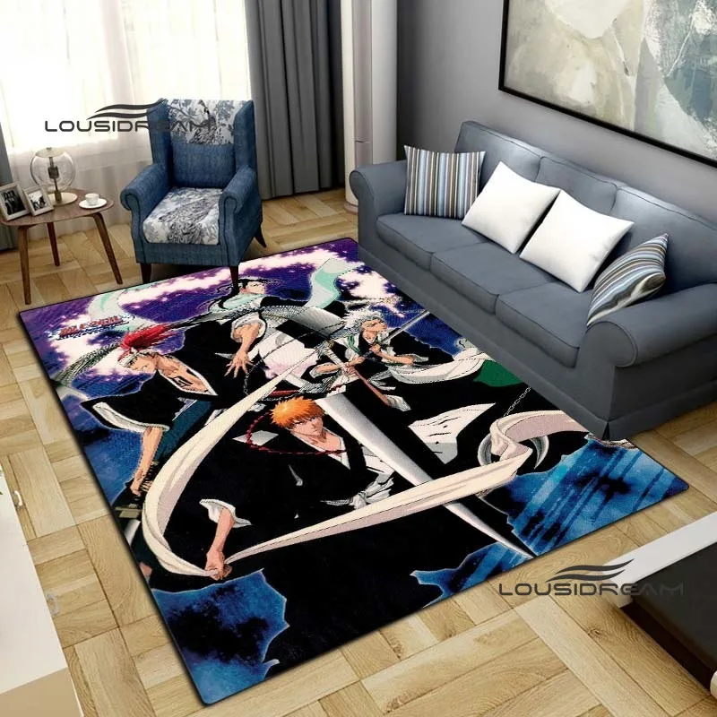 Ковры и ковер с рисунком из аниме отбеливателя Классический мультяшный мягкий