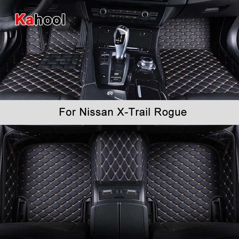 

KAHOOL Custom Car Floor Mats For Nissan X-Trail Rogue XTrail Auto Accessories Foot Carpet