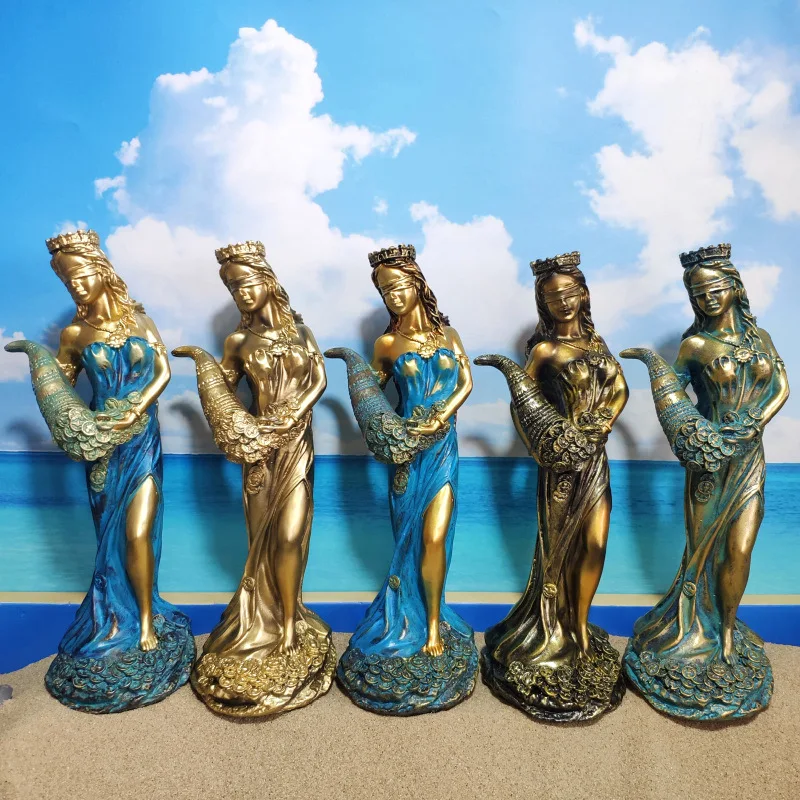 

Бронзовая статуя Fortuna, статуя богини удачи, статуя богини удачи, форчуна, статуэтка из искусственной кожи