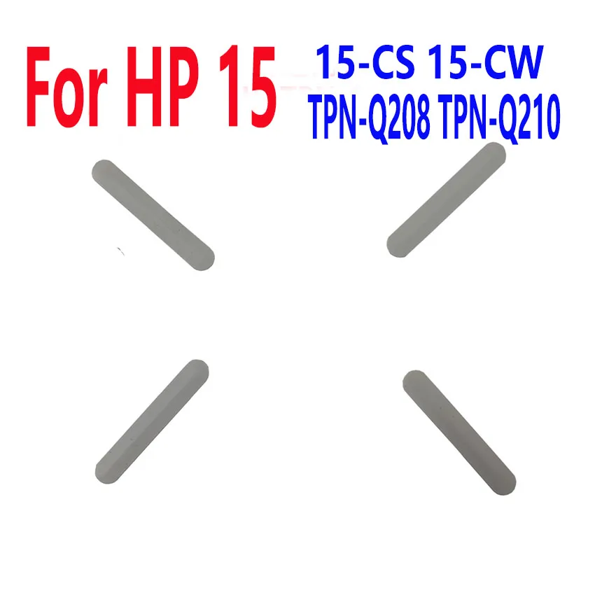 

1-10PCS NEW Laptop Rubber Pad For HP 15 15-CS 15-CW TPN-Q208 TPN-Q210 48*8*1.5mm Lower Cover Foot Pad With Double-Sided Tape