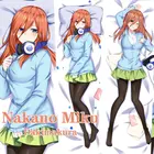 Накано Мику дакимакура накидка аниме квинтсит обнимающая подушка для тела накидка индивидуальное постельное белье Подушка Милая Moegirl