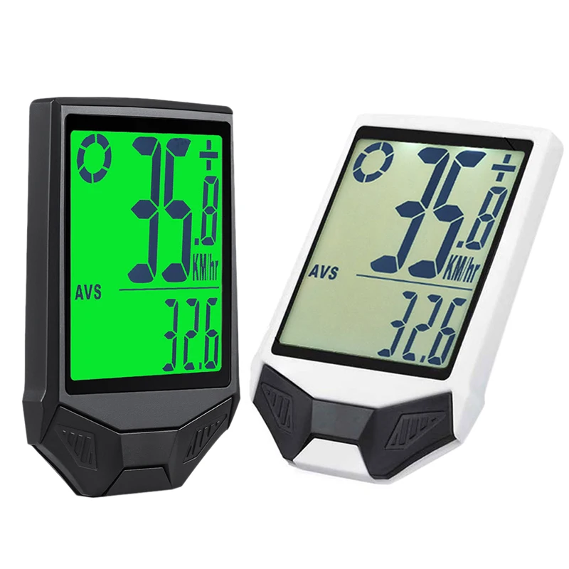 

Bike Computer,Large Screen Wireless Waterproof Multi-Functions Cycling Computers Stopwatch Odometer With LCD Display