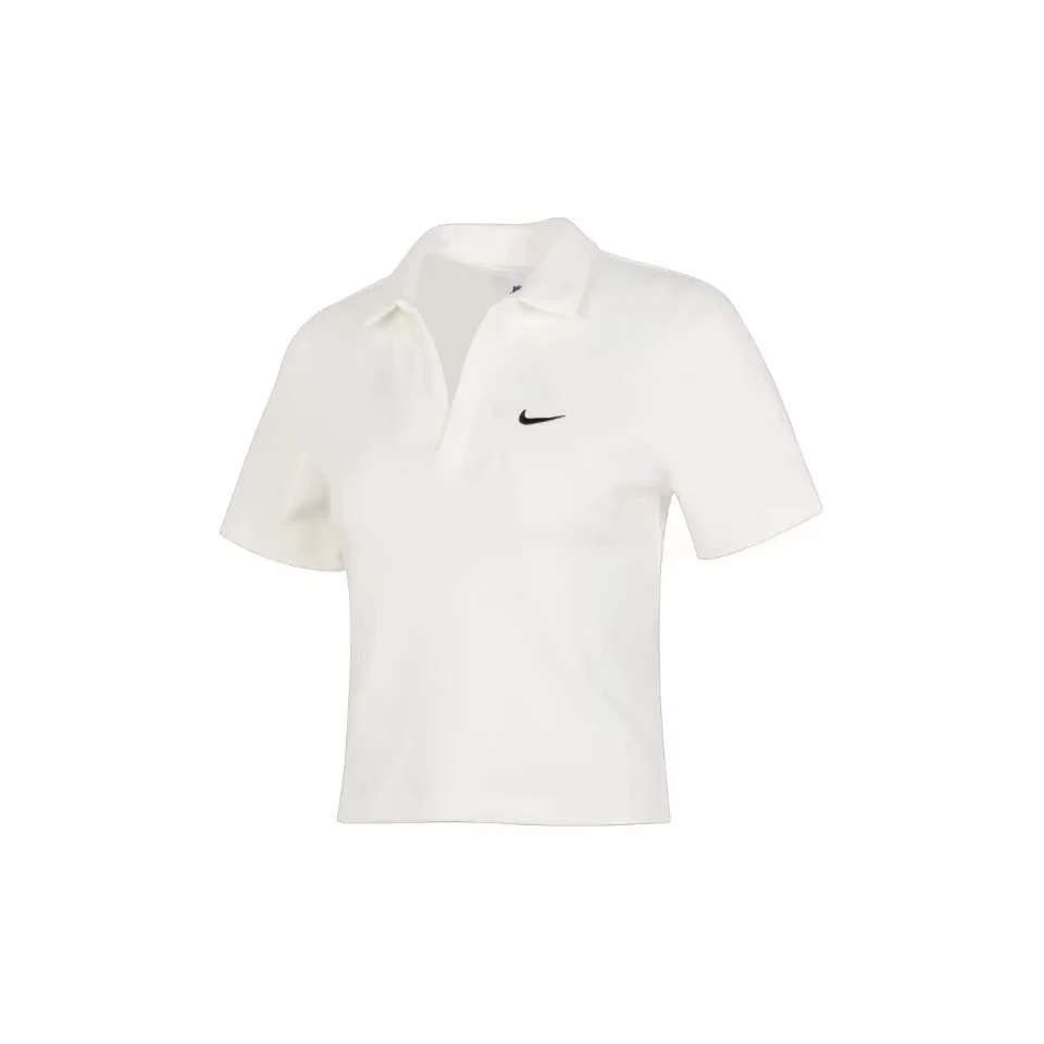 Женская трикотажная спортивная дышащая футболка-поло Nike Golf с короткими рукавами
