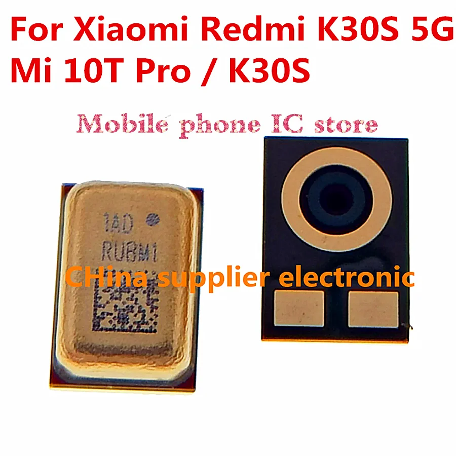 Для Xiaomi Redmi K30S 5G / Mi 10T Pro K20 Ultra Mic Speaker Внутренний микрофон передатчик |