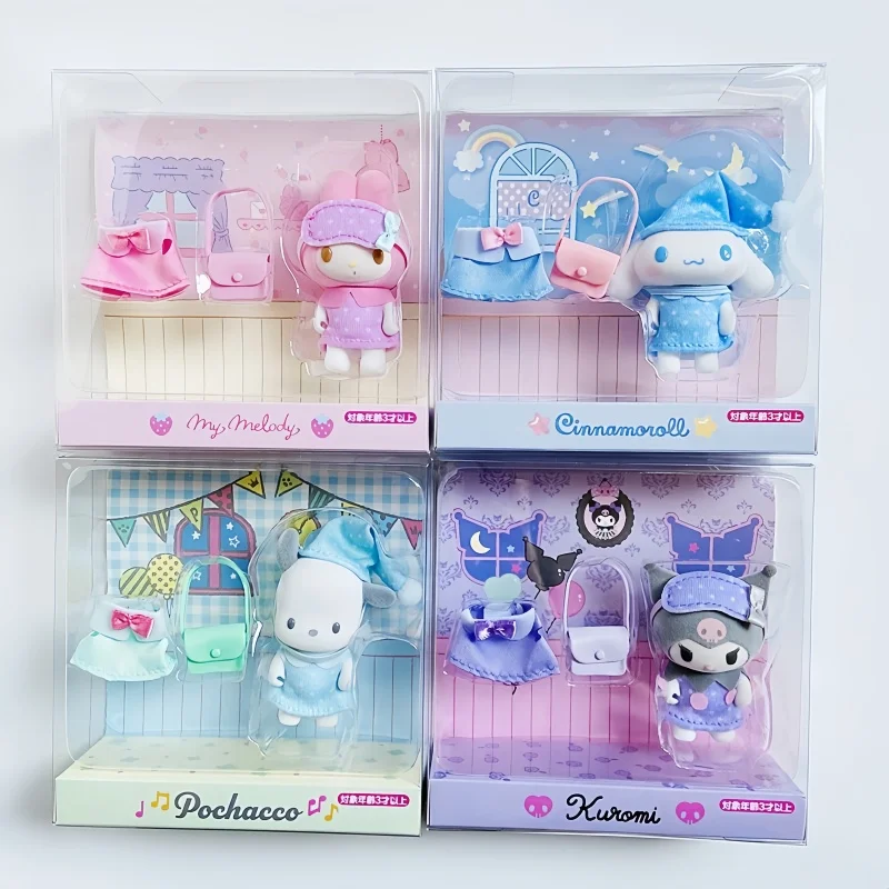 Sanrio My Melody Kuromi Cinnamoroll понравико спальный костюм ресторана кукла официанта
