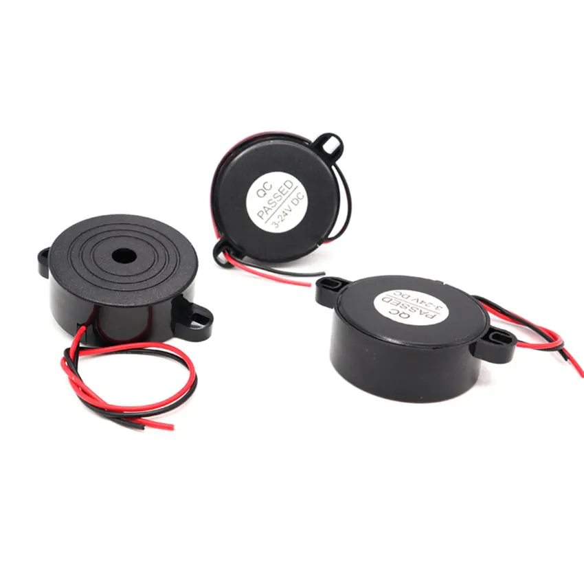 Dispositivo Universal Eletromagnético 324v do Anti-roubo do Orador da Campainha Elétrica Peças 4216 42*16 mm Alarme Ativo 3-24v