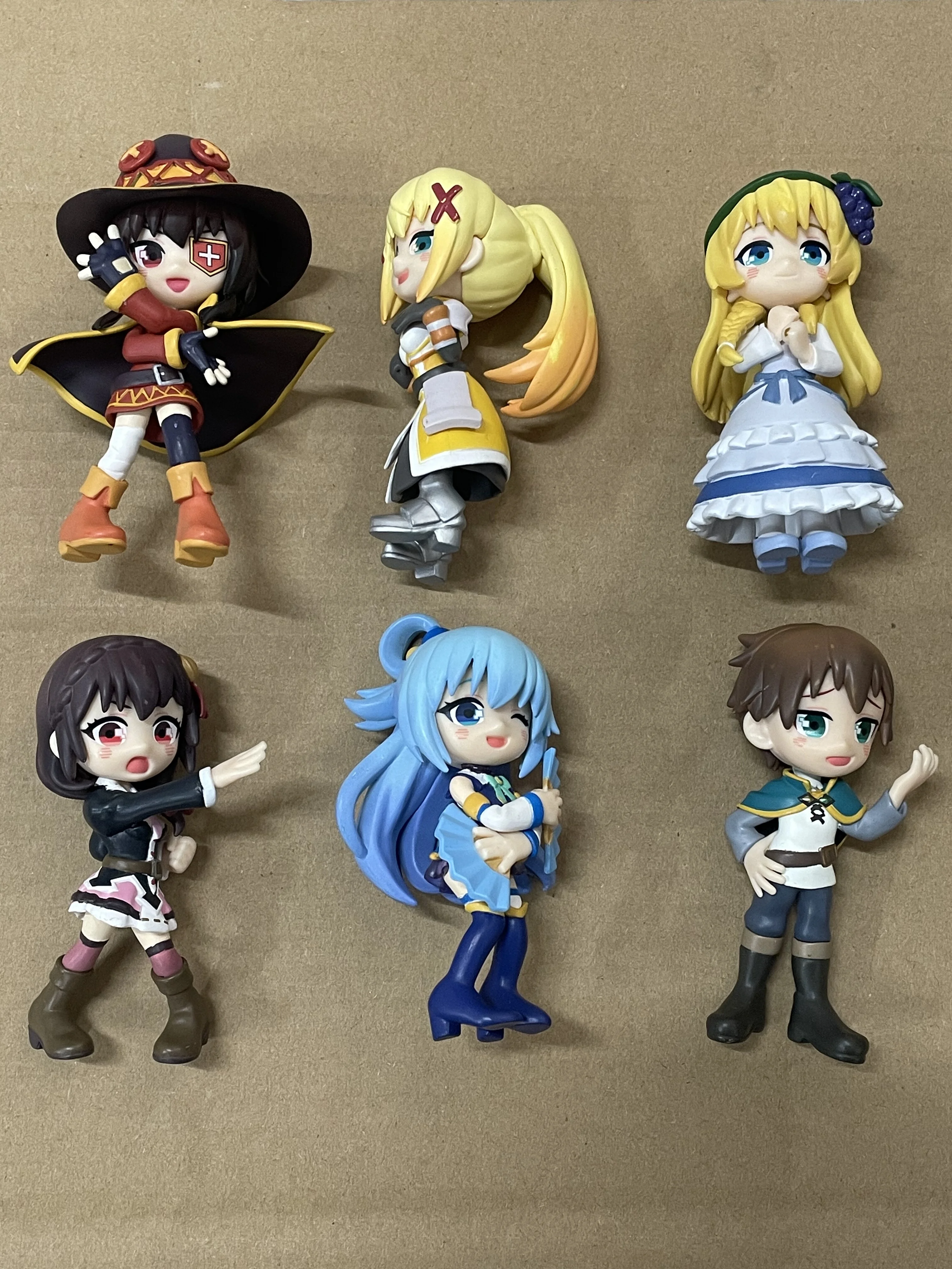 Фото Оригинальные коллекционные фигурки Bushiroad KonoSuba 3 Chibi: Мегумин и Юньюн для фанатов аниме и коллекционеров №2