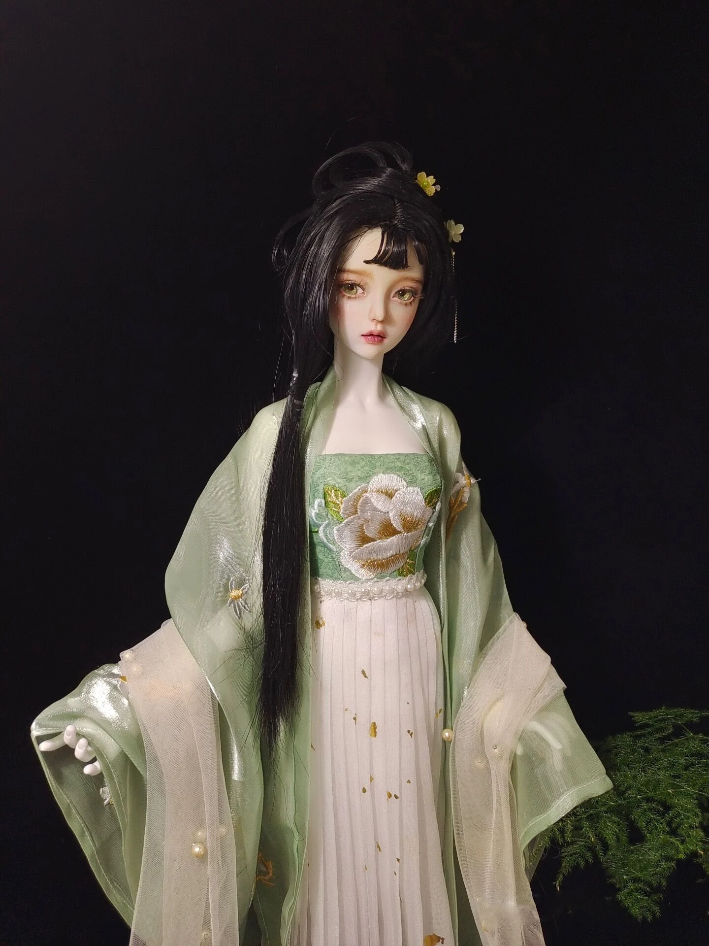 Фото Одежда для кукол BJD масштаба 1/4 и 1/3: старинный костюм, платье феи, китайский ханьфу для кукол BJD/SD/MSD/SD13, аксессуары для больших кукол C1853 №5