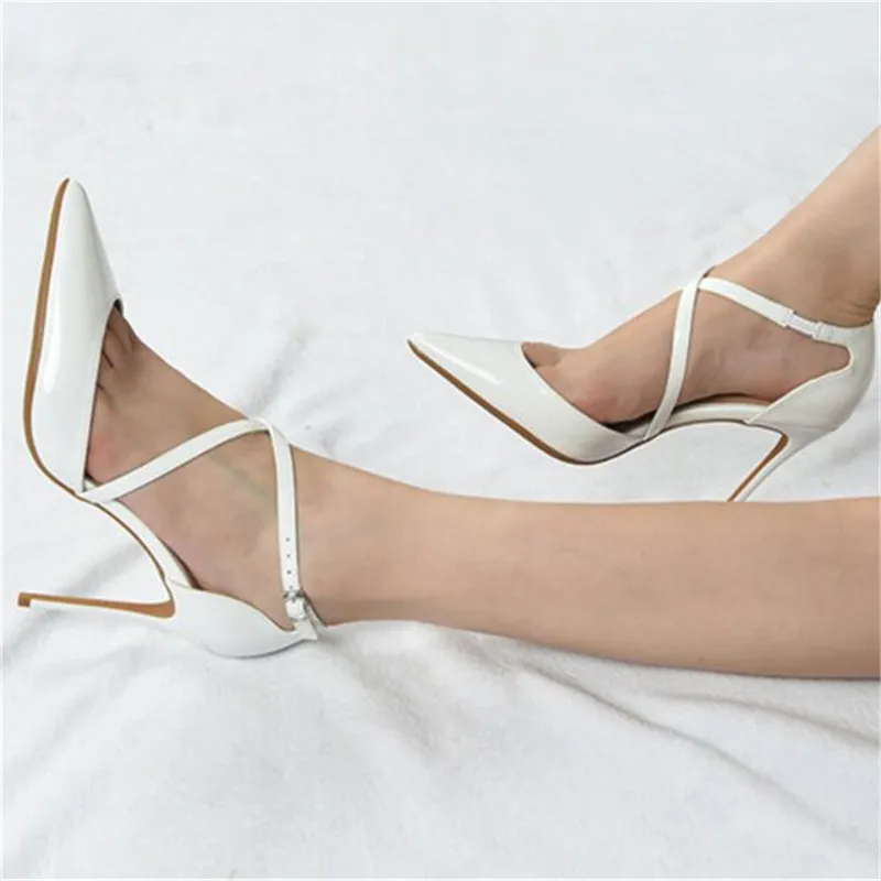 Туфли-лодочки женские на высоком каблуке пикантные заостренный носок