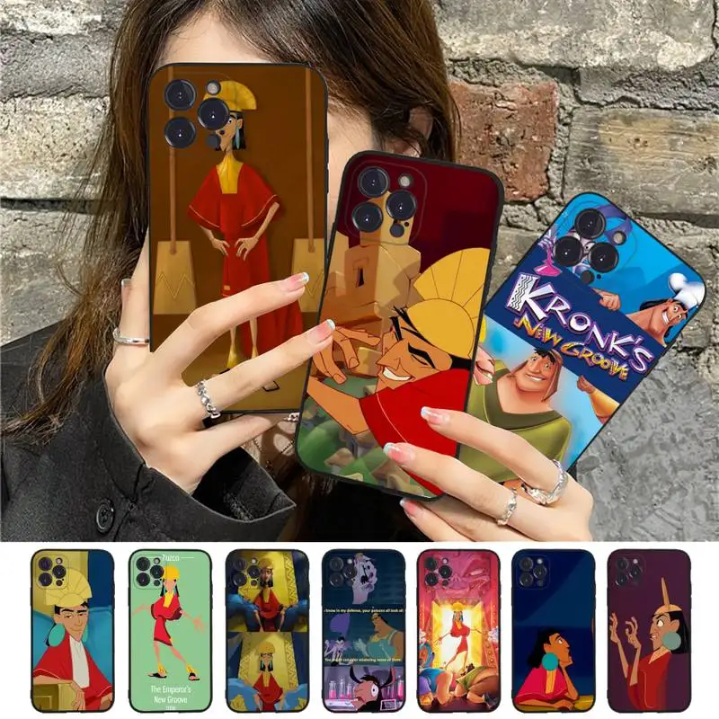 

Disney The Emperor's New Groove Phone Case Silicone Soft for iphone 14 13 12 11 Pro Mini XS MAX 8 7 6 Plus X XS XR Cover