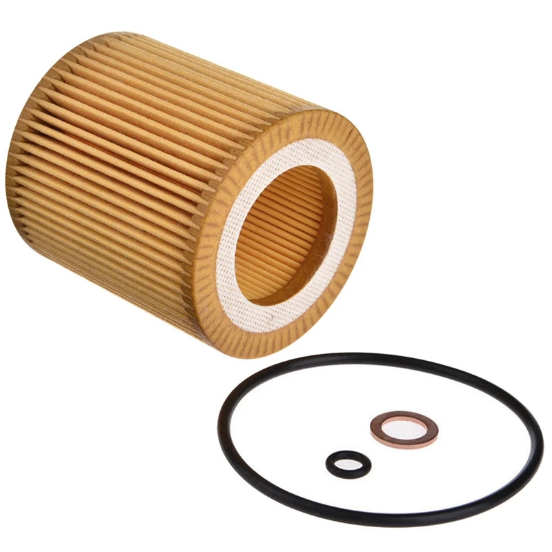 4X масляный фильтр двигателя Hu816x для Bmw E60 E82 E88 E90 E92 E93 09106015 11427541827