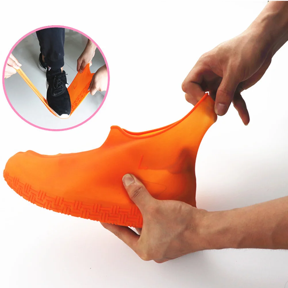 

Reusable Overshoes Outdoor Protectors Rubber Silicon Covers Silicone Rain Socks Anti- Water Proof