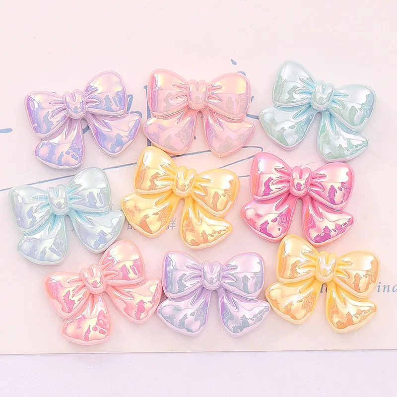 

Kawaii милые гальванические заколки для волос с плоской задней стороной из смолы аксессуары для рукоделия