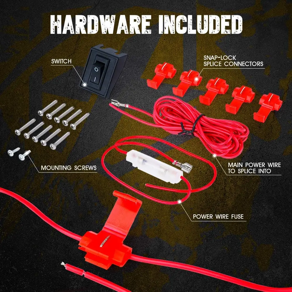 12 светодиодных белых габаритных фонарей на крыше кабины для Ford Dodge Ram Toyota Trucks SUV POV