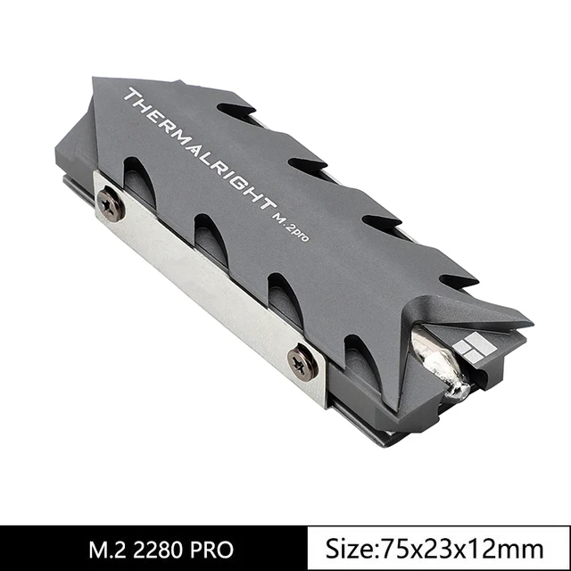 

Внешний твердотельный жесткий диск, радиатор для твердотельного диска 2280 дюйма, полностью алюминиевый анодный Пескоструйный процесс для быстрого охлаждения