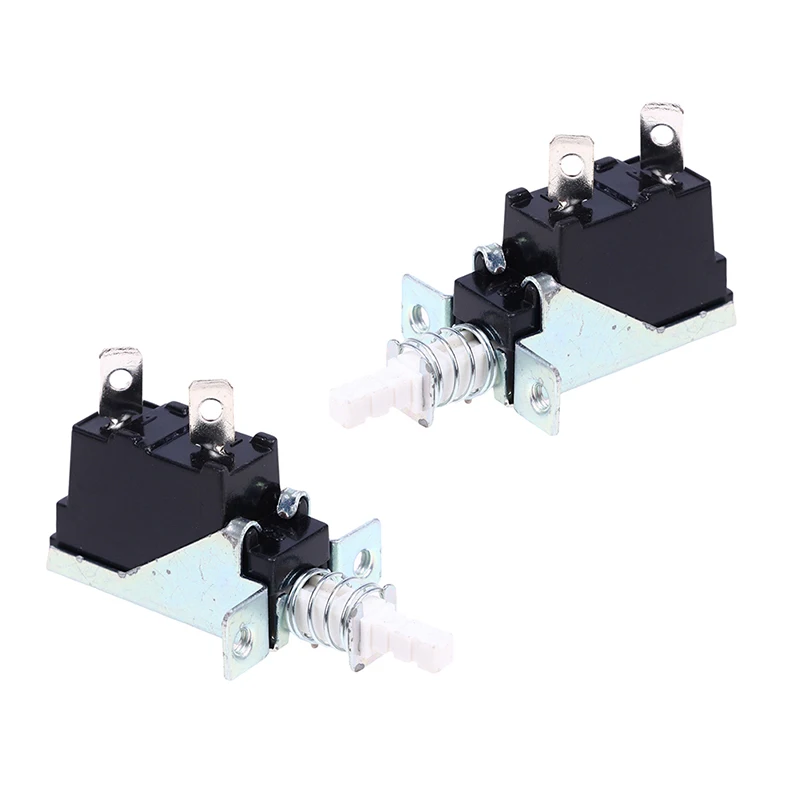 

2Pcs 10A 250V AC SPST 2 Pins Push Button Power Switch KDC-A04-1 Since The Lock