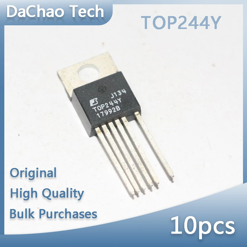 

10 шт. TOP244Y импульсный источник питания транзистор TO-220 оригинал