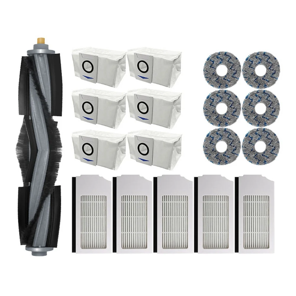 

For Ecovacs Deebot X1 OMNI T10 TURBO Vacuum Cleaner Filter Roller Brush Cleaning Cloth Spare Parts Accessories