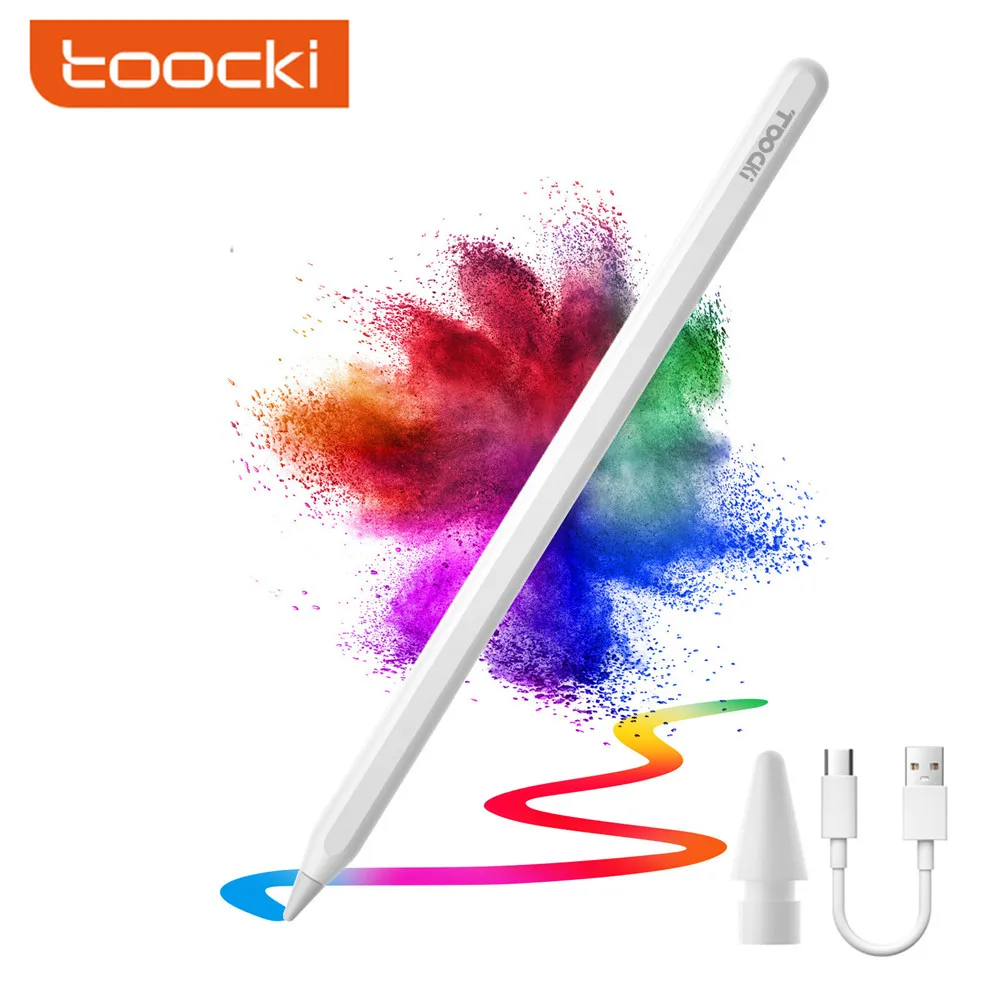 

Ручки Toocki для Apple, стилус, сенсорная ручка, зарядка USB C, iPad, карандаши для iPad 2022 2021 2020 2019 Pro Air Mini 애슬 슬