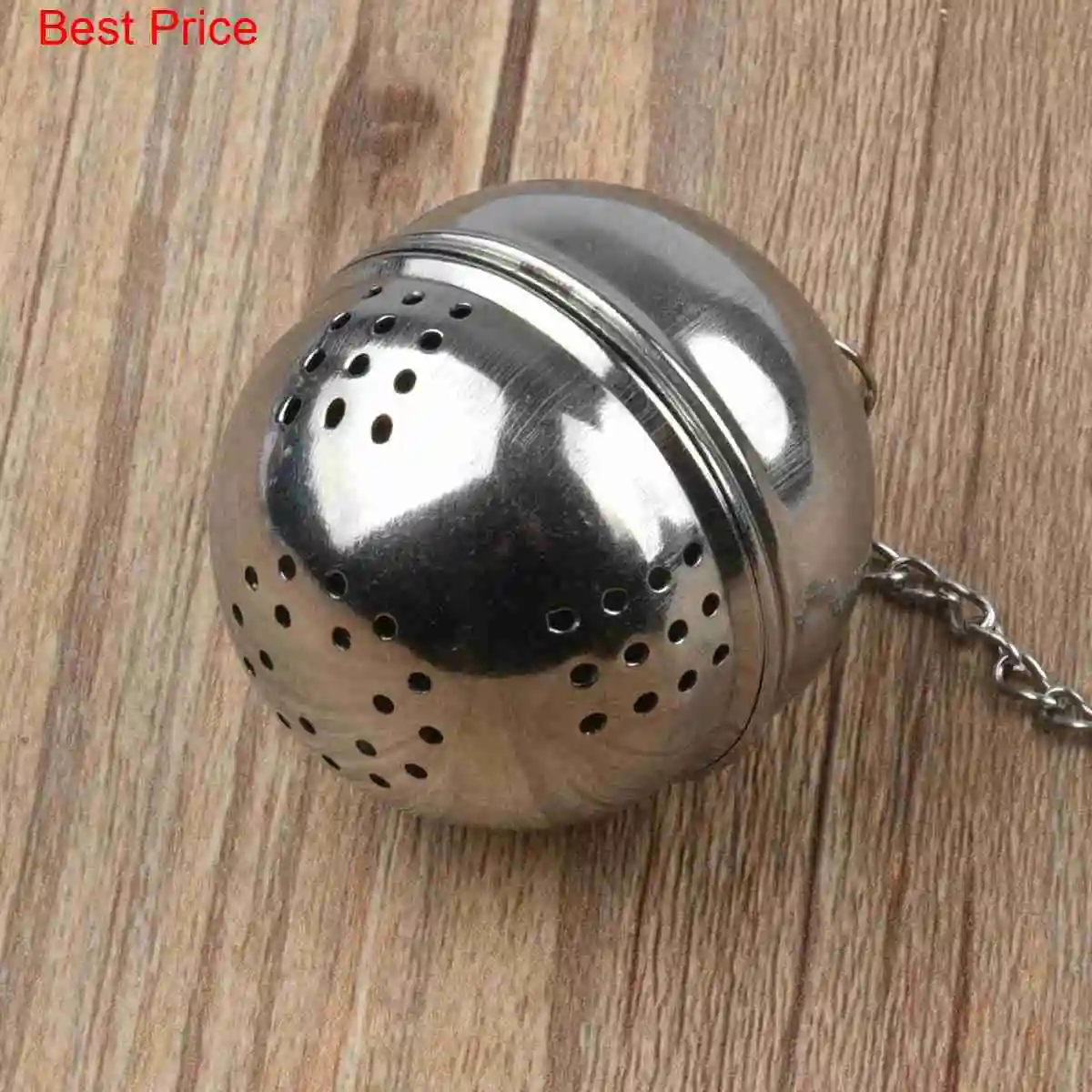 

100Pcs Stainless Steel Ball Tea Leak Ball Tea Leak Mesh Filter Strainer Tea Infuser with Rope Chain Home Kitchen Tools New